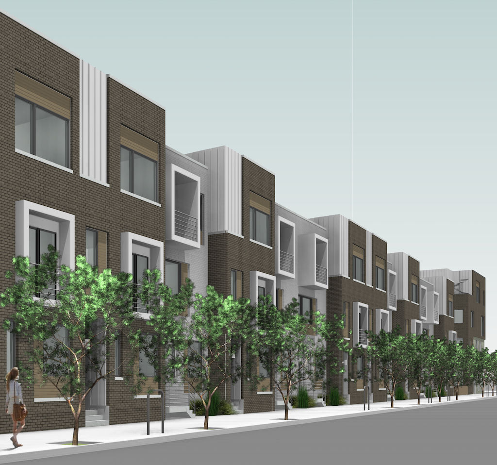 3D View 2 - N- 5th Street - Rendered