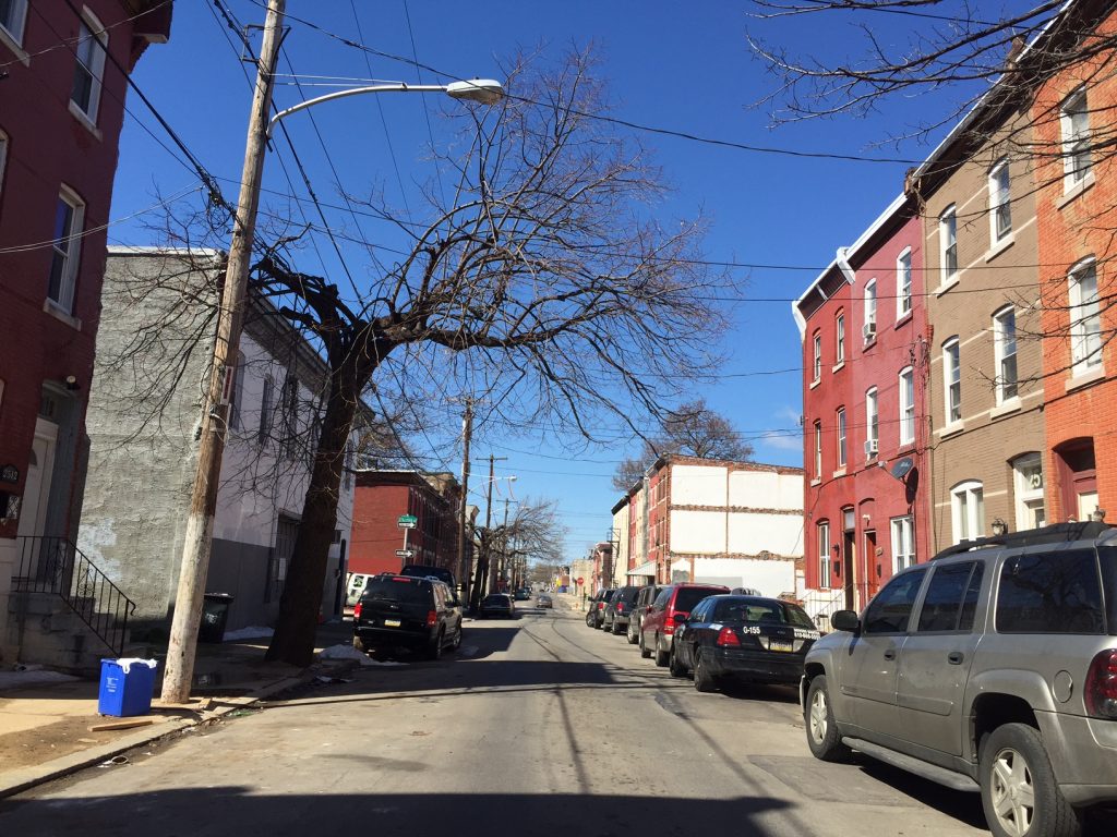 Looking West On The 2500 Block Of W. Oxford