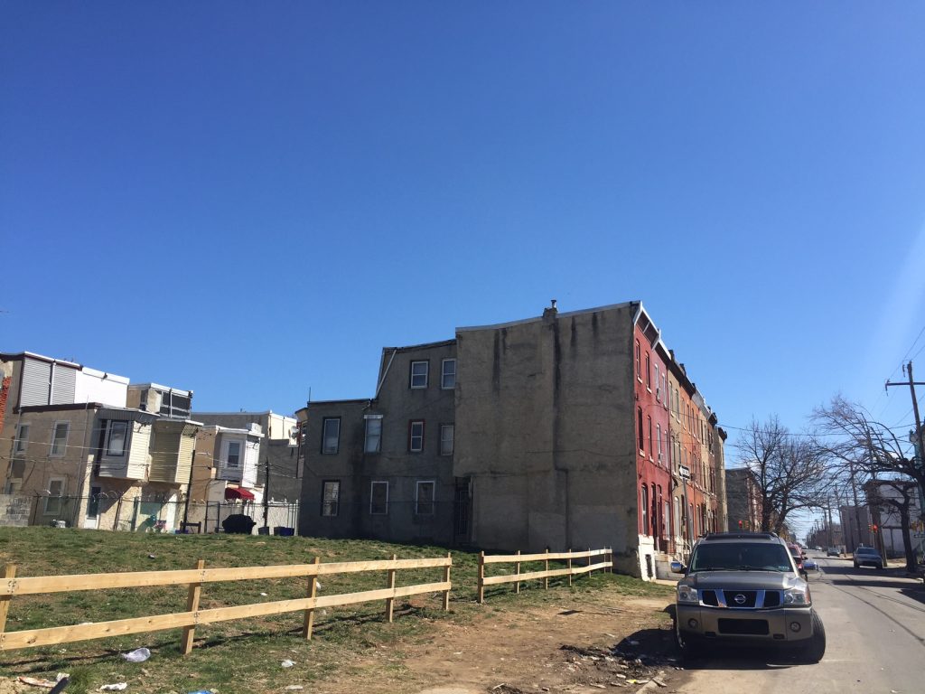 Looking East, A Bunch Of Vacant Lots
