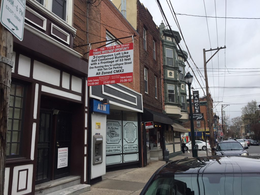 Looking North On 4th Street, Toward The Deli