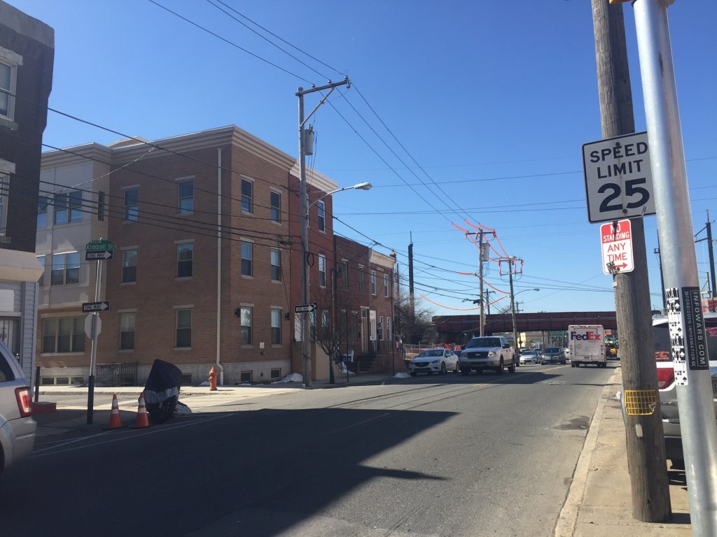 Looking Toward Washington Ave., Duplexes Coming
