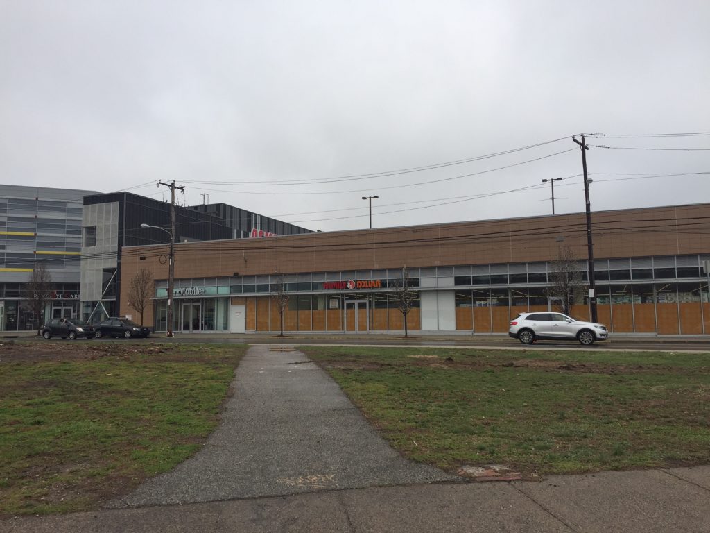 Looking Toward The Family Dollar