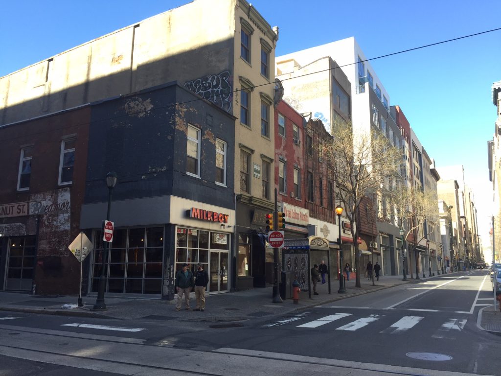 South Side Of The 1100 Block Of Chestnut