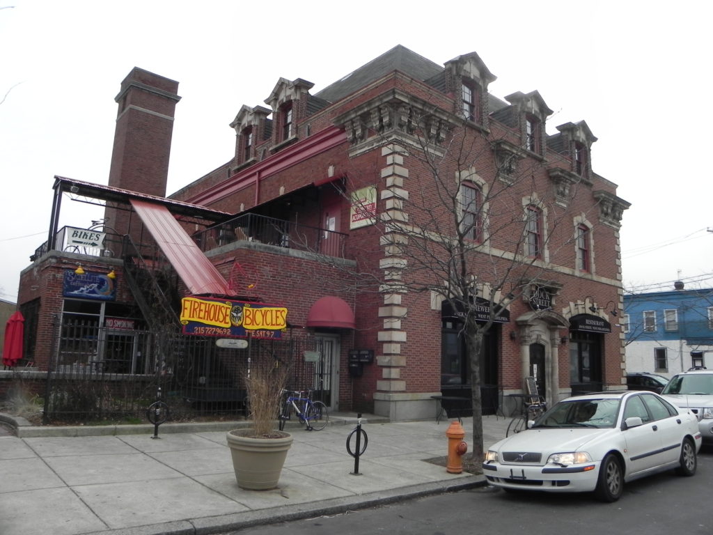 Dock Street and Firehouse, Satellite to the left