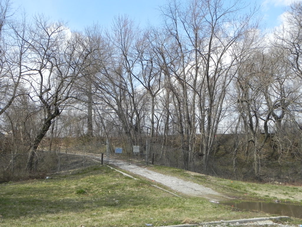 entrance to the Lake