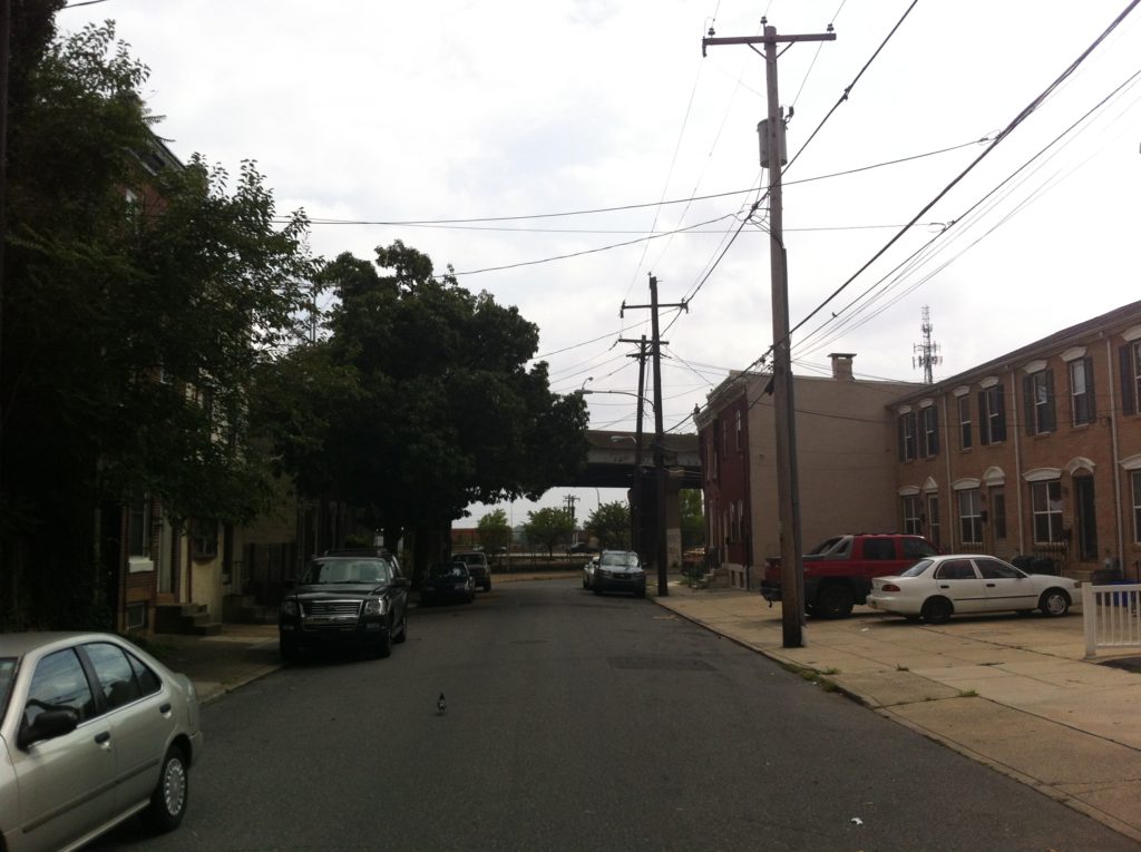 looking towards waterfront