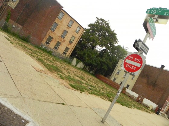 site of the former church