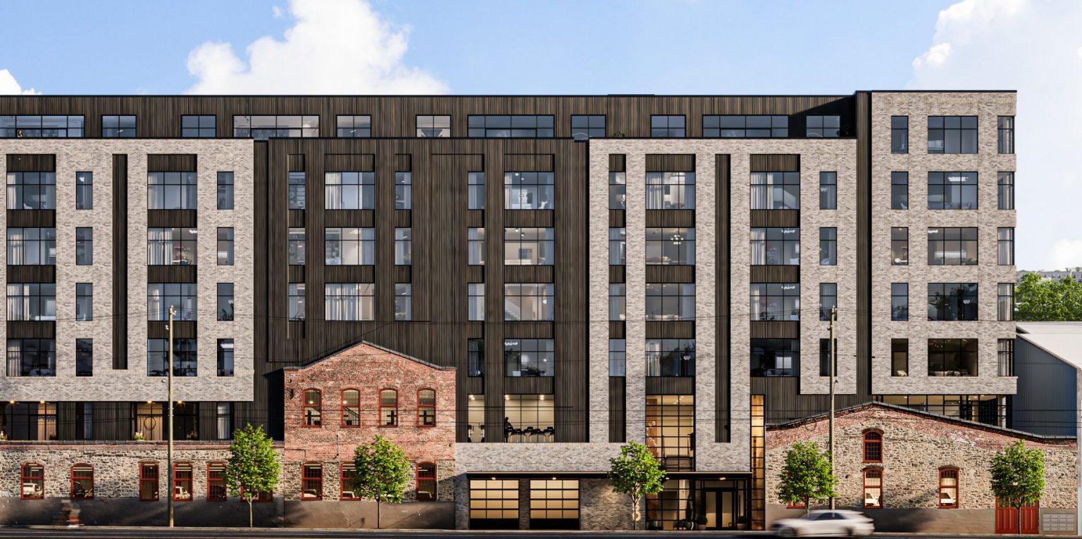 Manayunk Dyeworks Takes Step Towards Demo, SevenStory Apartment