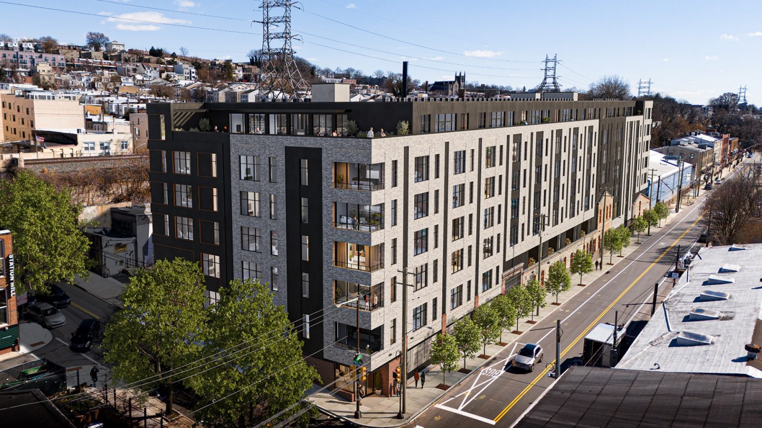 Manayunk Dyeworks Takes Step Towards Demo, SevenStory Apartment