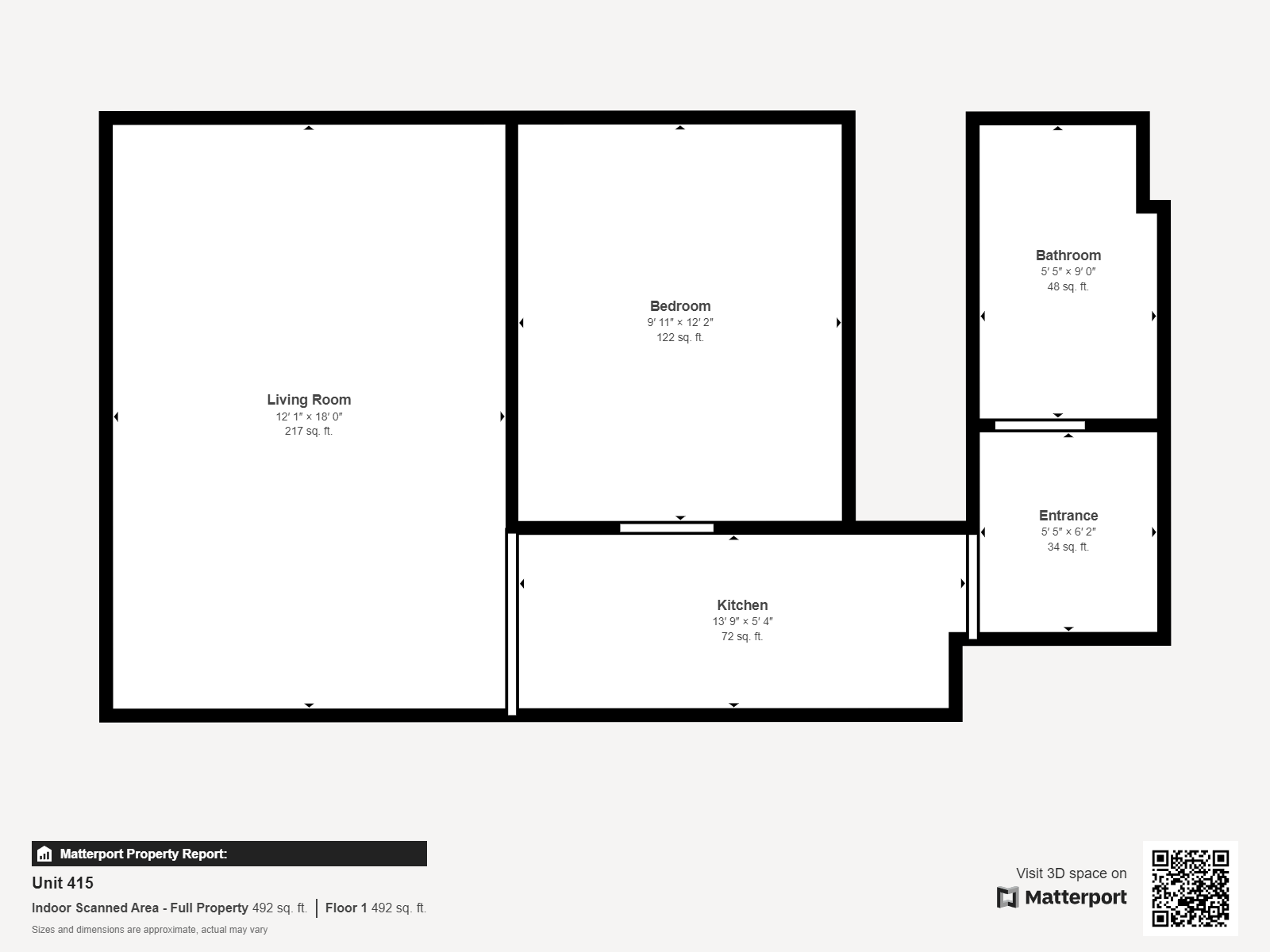 Unit 415 Floorplan