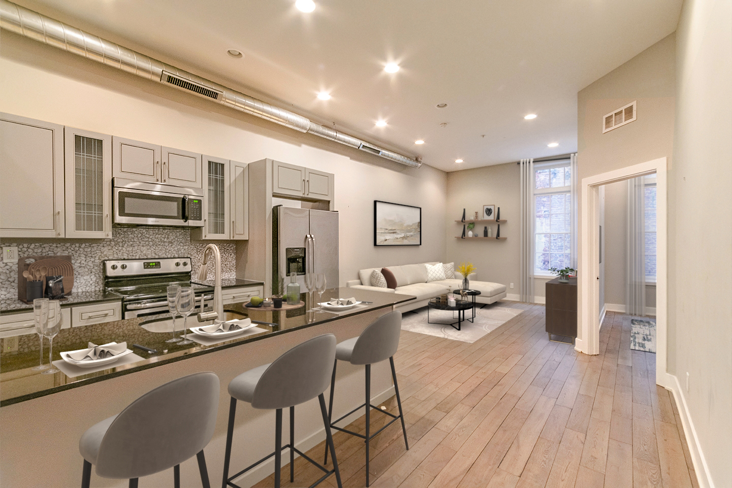 135 N 3rd Street_Unit 2C(Staged)_1