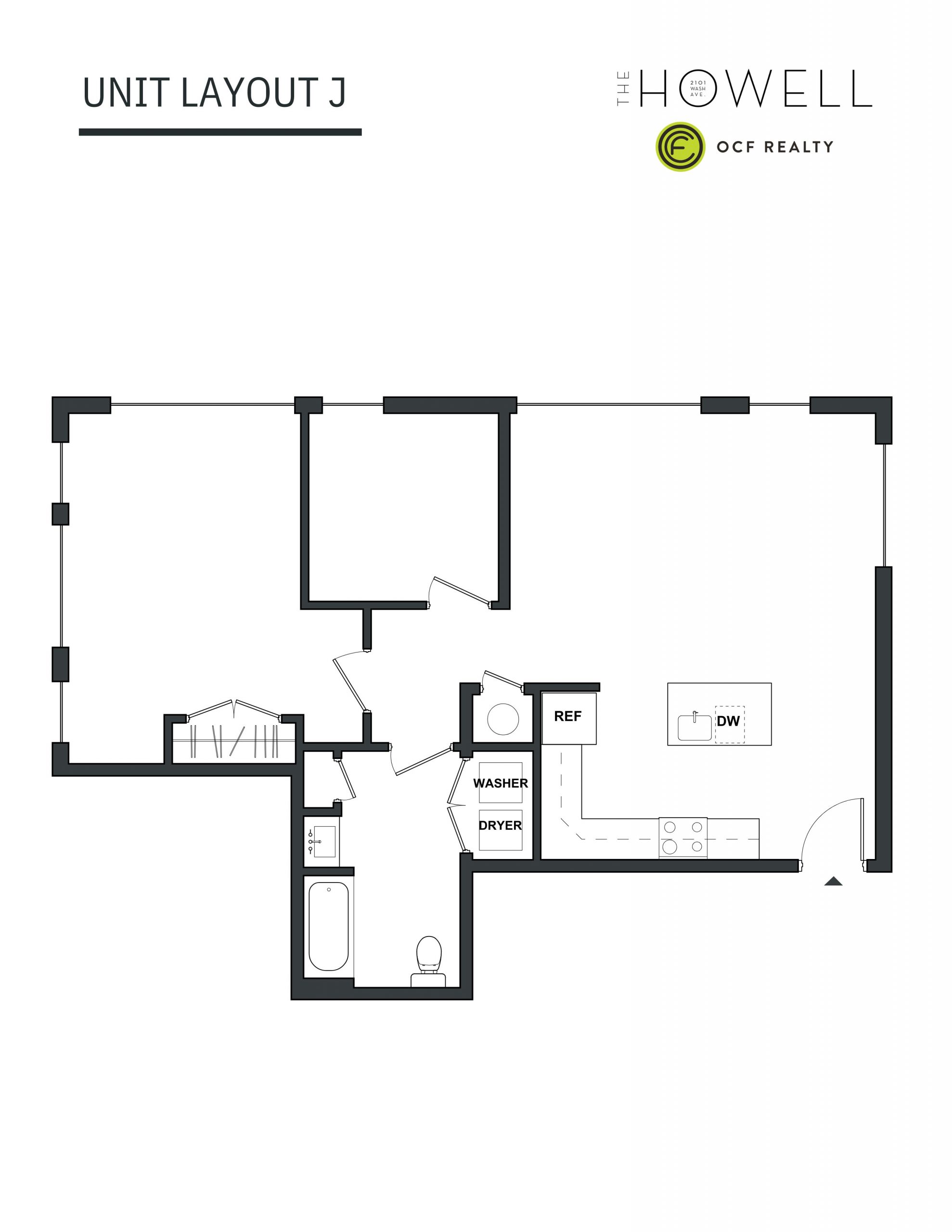Layout Floorplan J